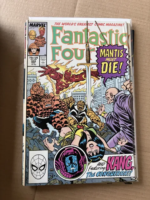 Fantastic Four #324 – Mantis Must Die! — Fantastic Four Marvel