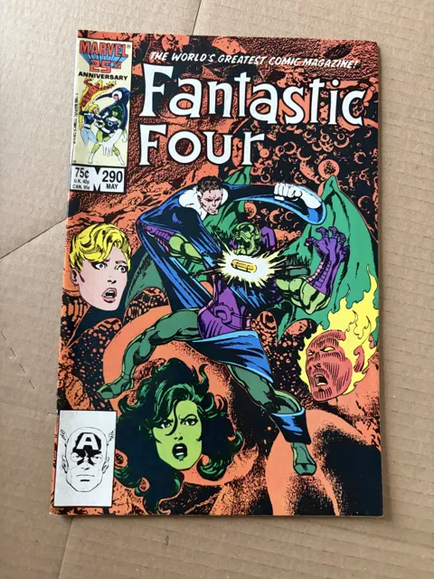 Fantastic Four #290 — Fantastic Four Marvel