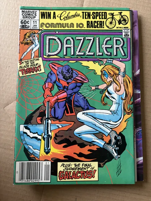 Dazzler #11 – Galactus - In the Depths of the Black Hole! Terrax! — Dazzler Marvel Comics Group