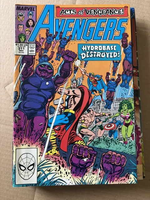 Avengers #311 – Hydrobase Destroyed! — Avengers Marvel
