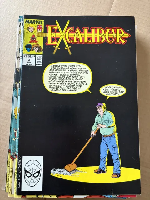 Excalibur #4 — Excalibur Marvel