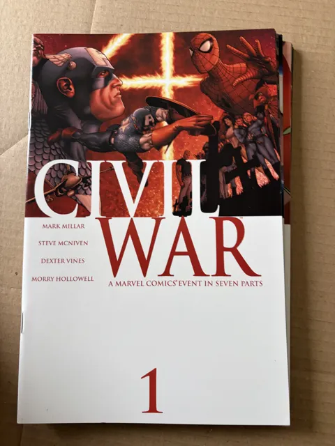Civil War 1 — Civil War Marvel Comics