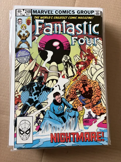Fantastic Four #248 – Nightmare! — Fantastic Four Marvel Comics Group