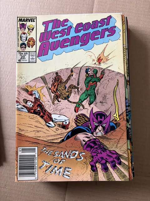 The West Coast Avengers #5 – The Sands of Time — West Coast Avengers Marvel