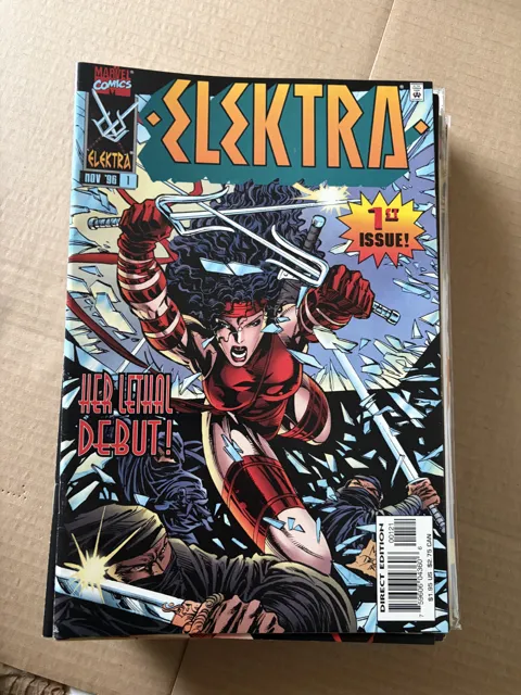 Elektra #1 – variant cover Her Lethal Debut!  — Elektra Marvel Comics