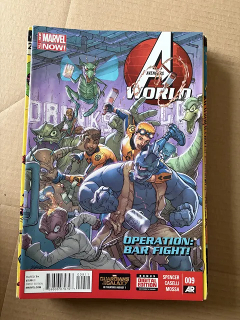 Avengers World  #9 – Operation: Bar Fight! — Avengers World Marvel