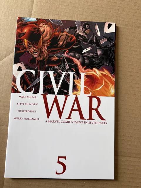 Civil War 5 — Civil War Marvel Comics