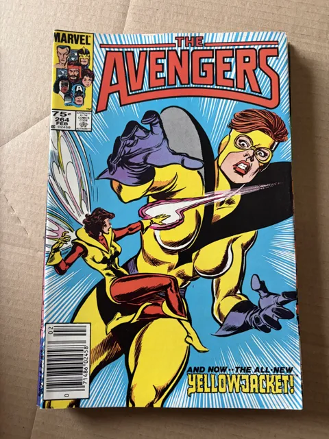 The Avengers #264 – And Now... The All-New Yellowjacket! — Avengers Marvel