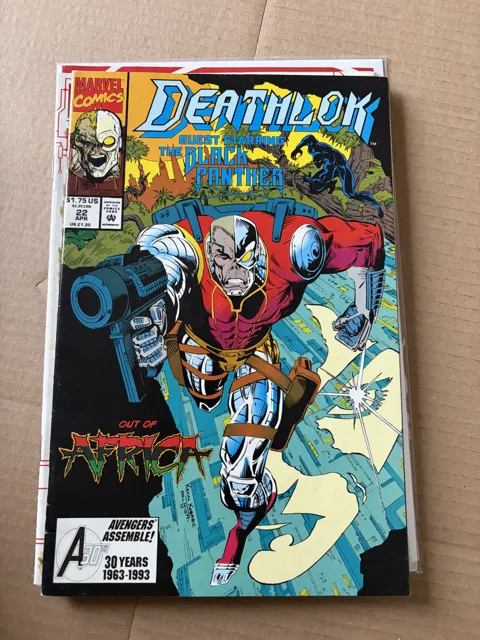 Deathlok 22 : Guest-Starring The Black Panther — Deathlok Marvel Comics