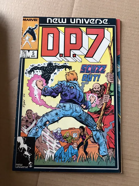 D.P.7 #5 — D.P.7 Marvel