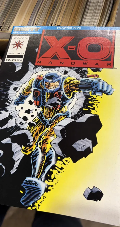 X-O Manowar Chapter Five — X-O Manowar Valiant