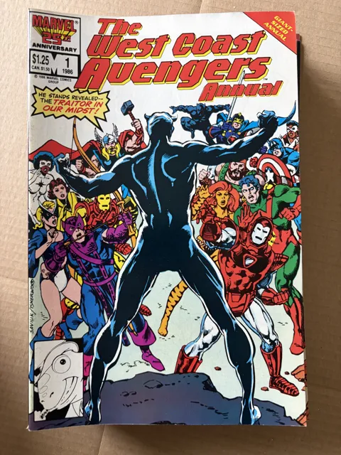 The West Coast Avengers Annual #1 — West Coast Avengers Marvel