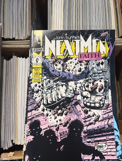 John Byrne's Next Men: Faith Part 1 of 4 — Next Men Dark Horse Comics