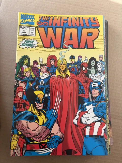 The Infinity War — Infinity War Marvel Comics