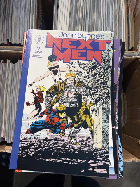 John Byrne's Next Men #7 — Next Men Dark Horse Comics