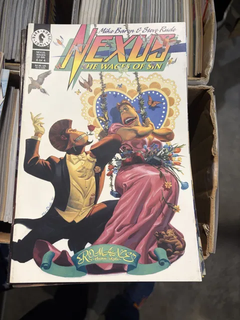 Nexus: The Wages of Sin #4 — Nexus Dark Horse Comics