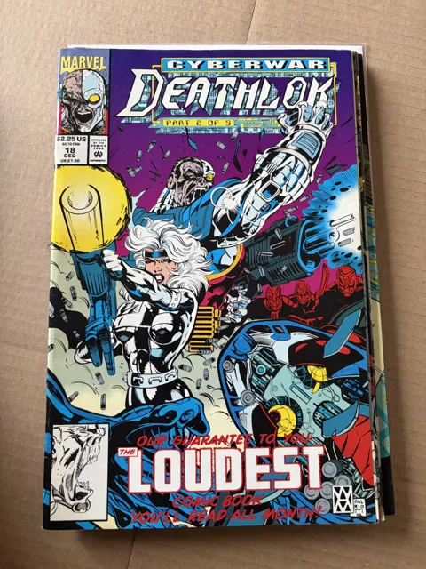Deathlok 18 Cyberwar:  Part 2 of 5 — Deathlok Marvel