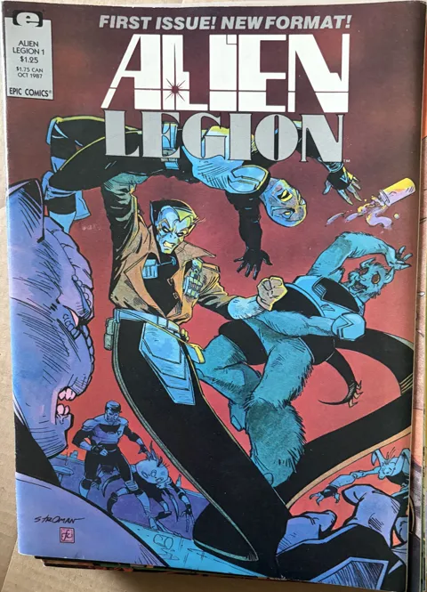 Alien Legion 1 — Alien Legion Epic Comics