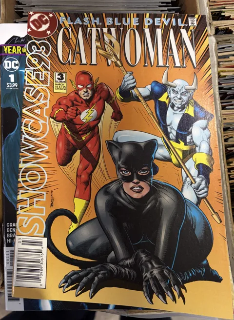 Showcase '93 #3 – Flash, Blue Devil, Catwoman — Showcase '93 DC