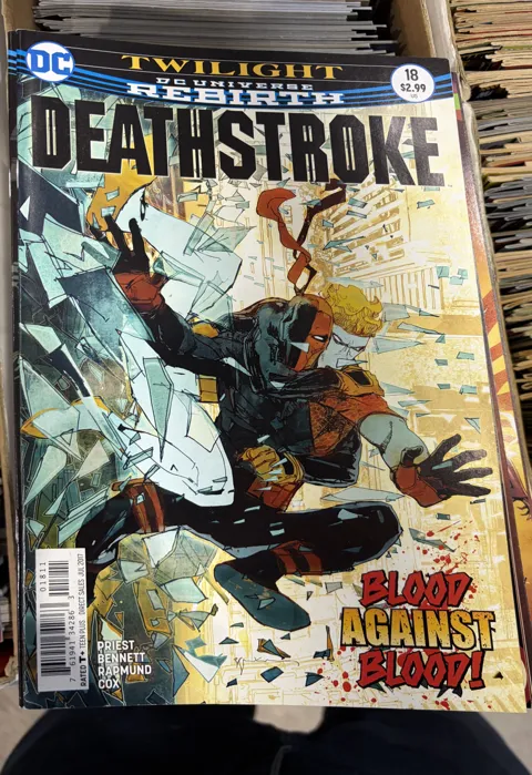 Deathstroke #18 – Blood Against Blood! — Deathstroke DC