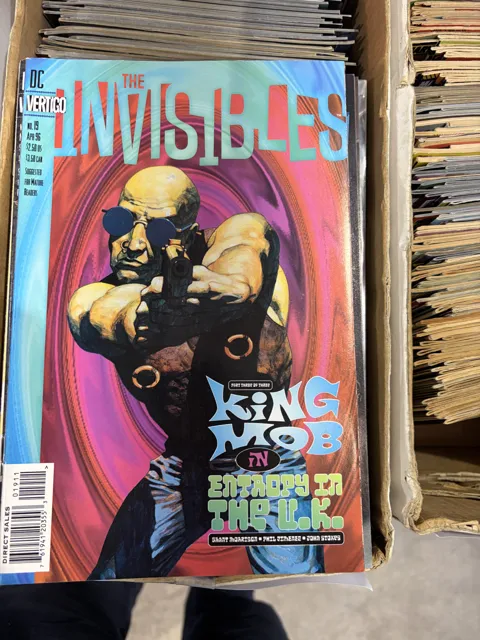 The Invisibles #19 – King Mob in Entropy in the U.K. — The Invisibles DC Vertigo