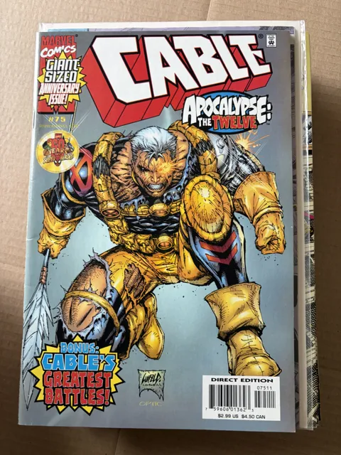 Cable #75 – Apocalypse: The Twelve — Cable Marvel Comics