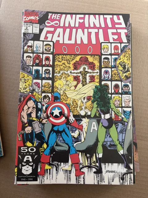 The Infinity Gauntlet — Infinity Gauntlet Marvel Comics