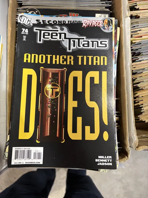 Teen Titans #74 – Another Titan Dies! — Teen Titans DC