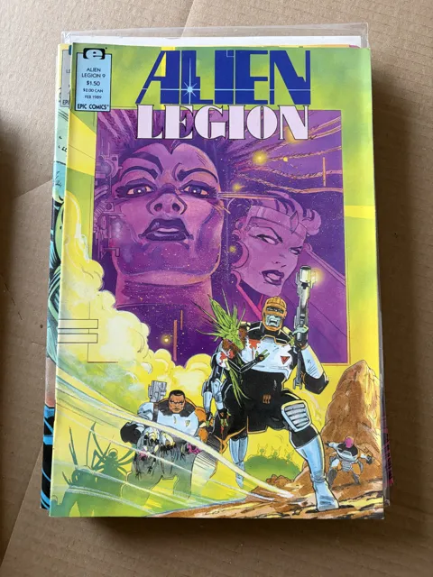 Alien Legion #9 — Alien Legion Epic Comics