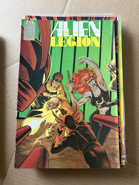 Alien Legion #7 — Alien Legion Epic Comics