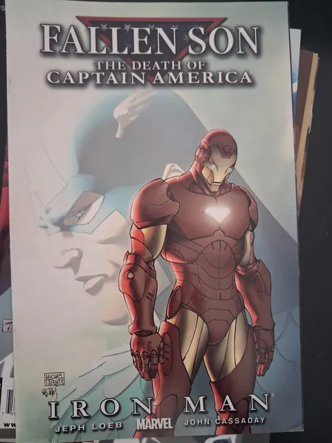 Fallen Son: The Death of Captain America – Iron Man — Fallen Son Marvel