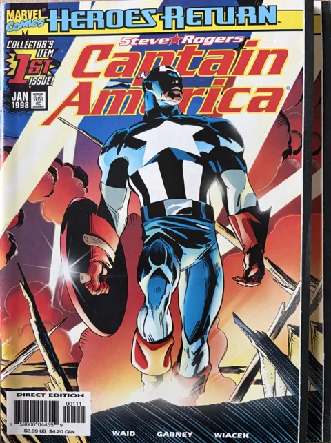 Captain America 1 — Captain America Marvel Comics