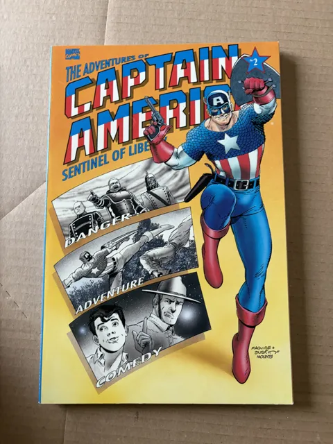 The Adventures of Captain America: Sentinel of Liberty #2 — Captain America Marvel Comics