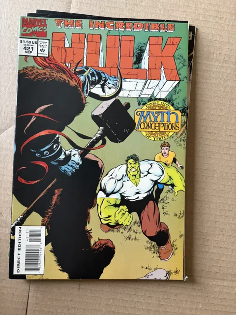 The Incredible Hulk #421 – Myth Conceptions, Part One of Three — Hulk Marvel Comics