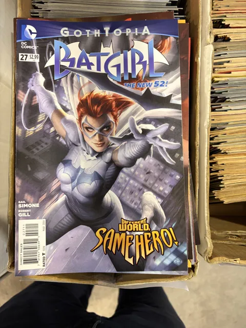 Batgirl #27 – Different World, Same Hero! — Batgirl DC Comics
