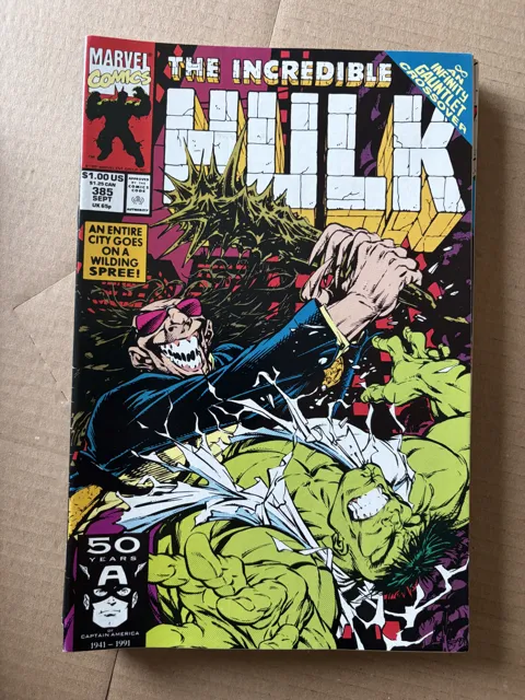 The Incredible Hulk #385 — Hulk Marvel Comics