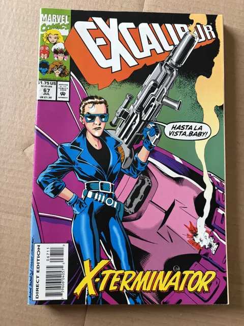 Excalibur 67 X-terminator — Excalibur Marvel Comics