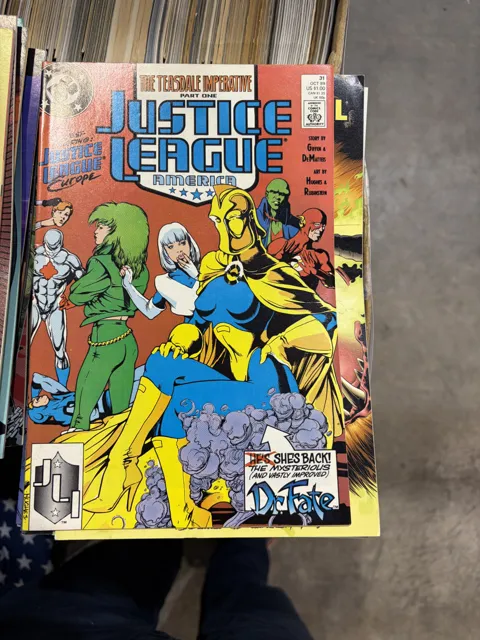 Justice League America #31 – The Teasdale Imperative Part One — Justice League America