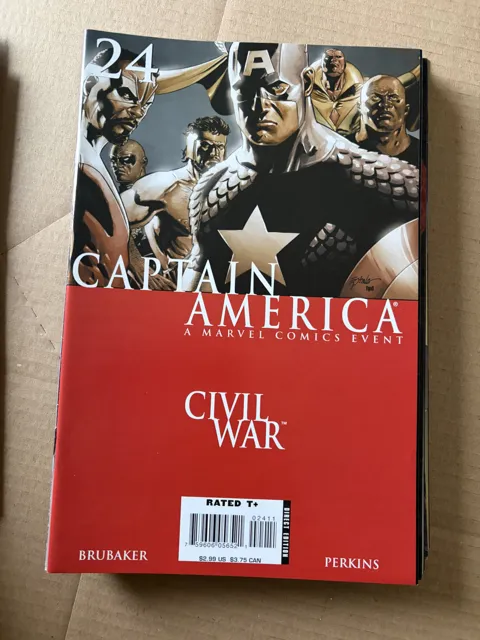 Captain America: Civil War #24 — Captain America Marvel Comics