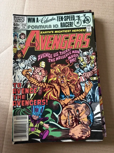 The Avengers #216 — Avengers Marvel Comics Group