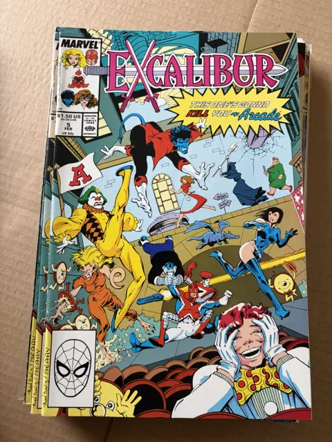 Excalibur #5 – This One’s Gonna Kill You, Arcade — Excalibur Marvel