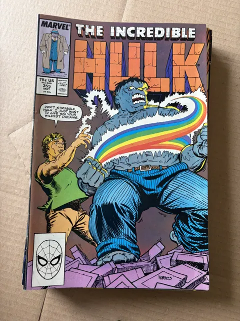 THE INCREDIBLE HULK #355 – WILDEST DREAMS — Hulk Marvel