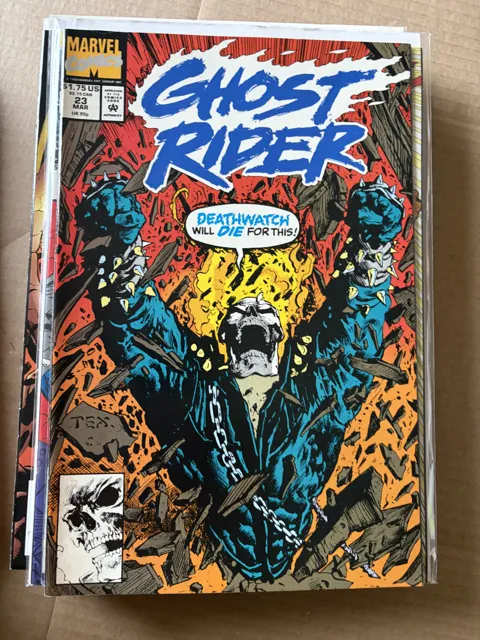Ghost Rider #23 – Deathwatch Will Die for This! — Ghost Rider Marvel Comics