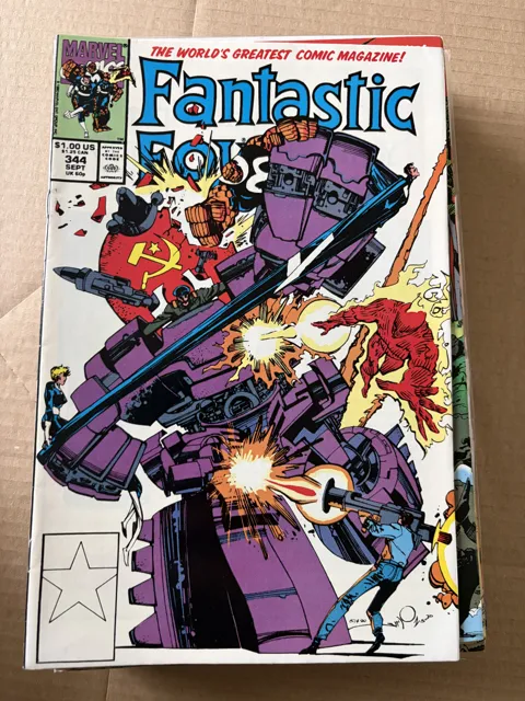 Fantastic Four #344 — Fantastic Four Marvel