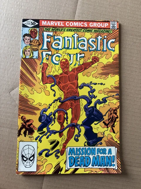 Fantastic Four #233 – Mission for a Dead Man! — Fantastic Four Marvel Comics Group