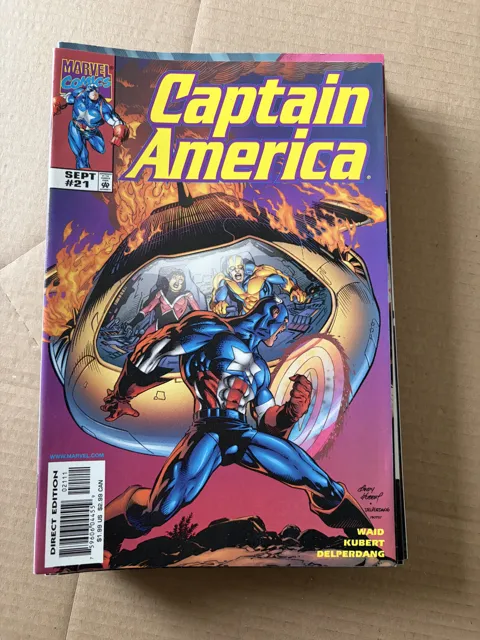 Captain America #21 — Captain America Marvel Comics