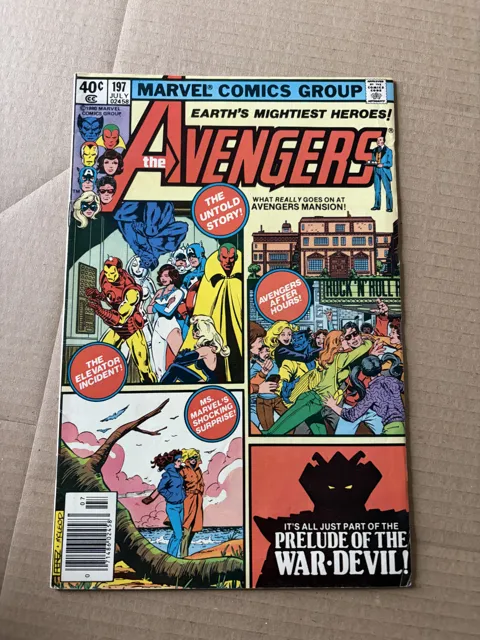 The Avengers #197 — Avengers Marvel Comics Group