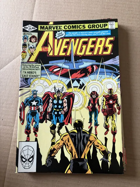 The Avengers #217 — Avengers Marvel Comics Group