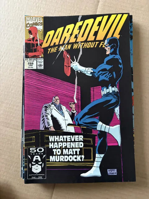 Daredevil #288 – Whatever Happened to Matt Murdock? — Daredevil Marvel Comics