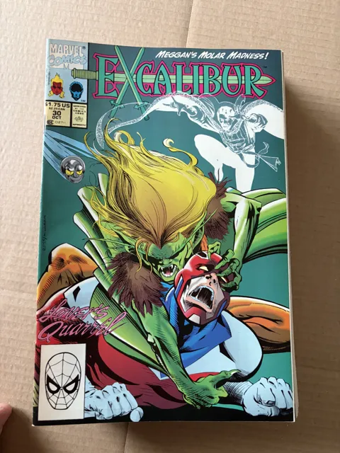 Excalibur #30 – Meggan's Molar Madness! — Excalibur Marvel Comics